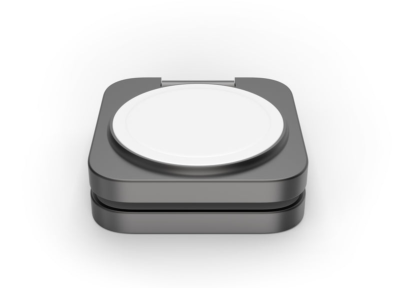 Cubenest 2v1 skladacia magnetická bezdrôtová nabíjačka S211 - šedá