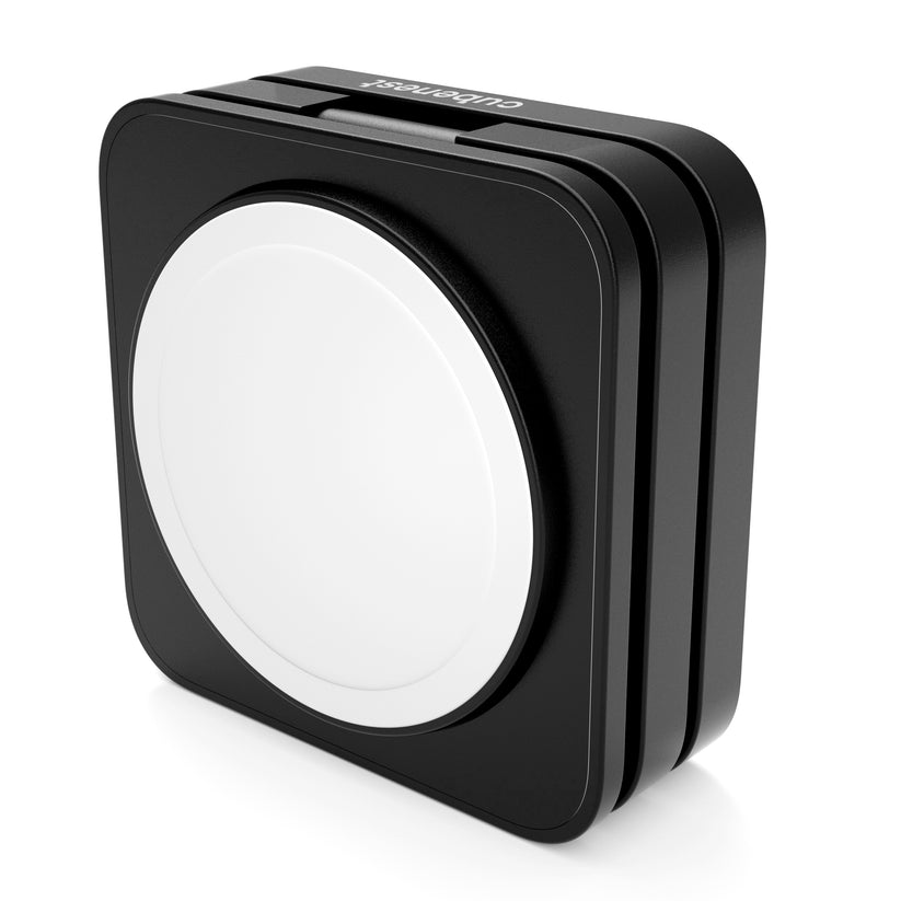 Cubenest 3v1 magnetická bezdrôtová nabíjačka S312 Fold Pro - čierna