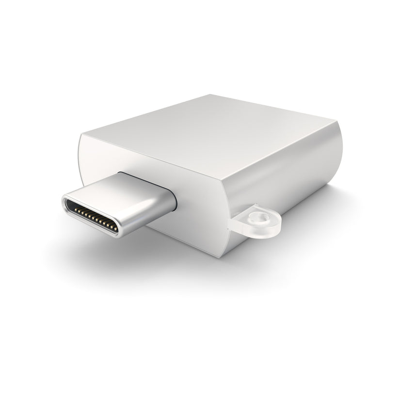 SATECHI Type C na Type A USB Adaptér - strieborný