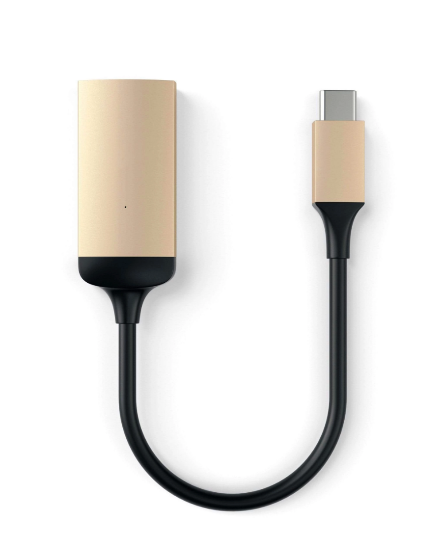 Satechi Type-C VGA Adaptér - zlatý