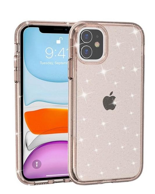 Innocent Crystal Pro Glitter iPhone 12 mini (5,4) - Zlatý