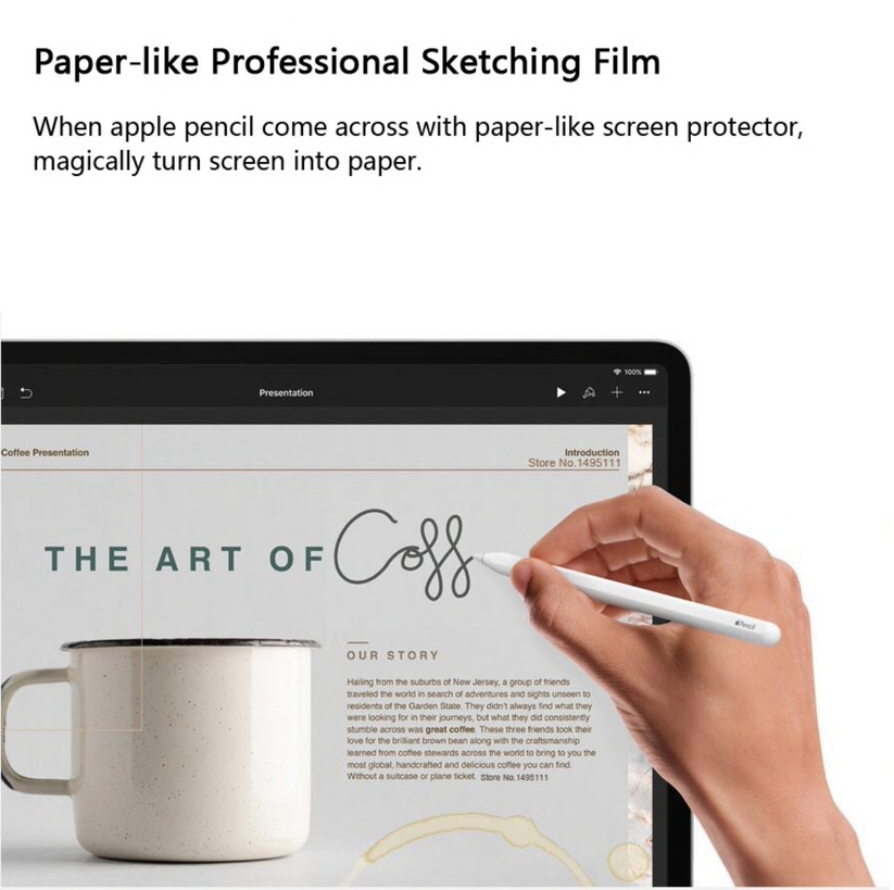 Innocent Japan Paper Feel Foil for iPad - iPad Pro 12,9