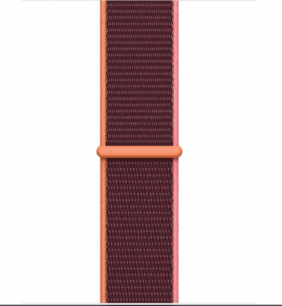 Innocent Fabric Loop remienok pre Apple Watch 42/44/45/49mm - Plum