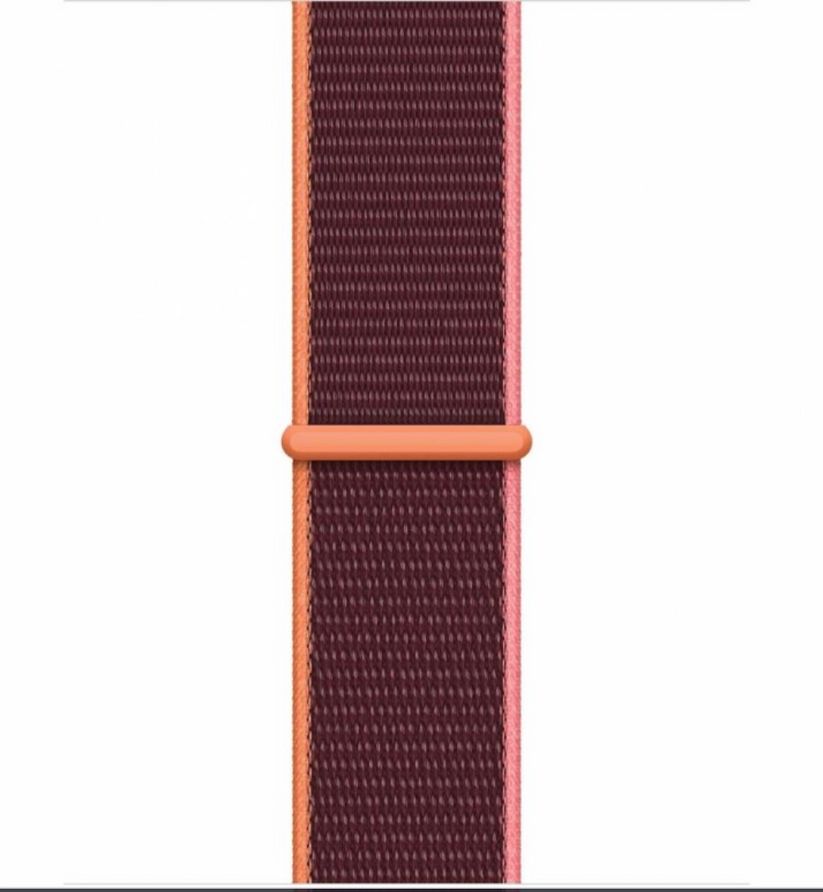 Innocent Fabric Loop remienok pre Apple Watch 42/44/45/49mm - Plum