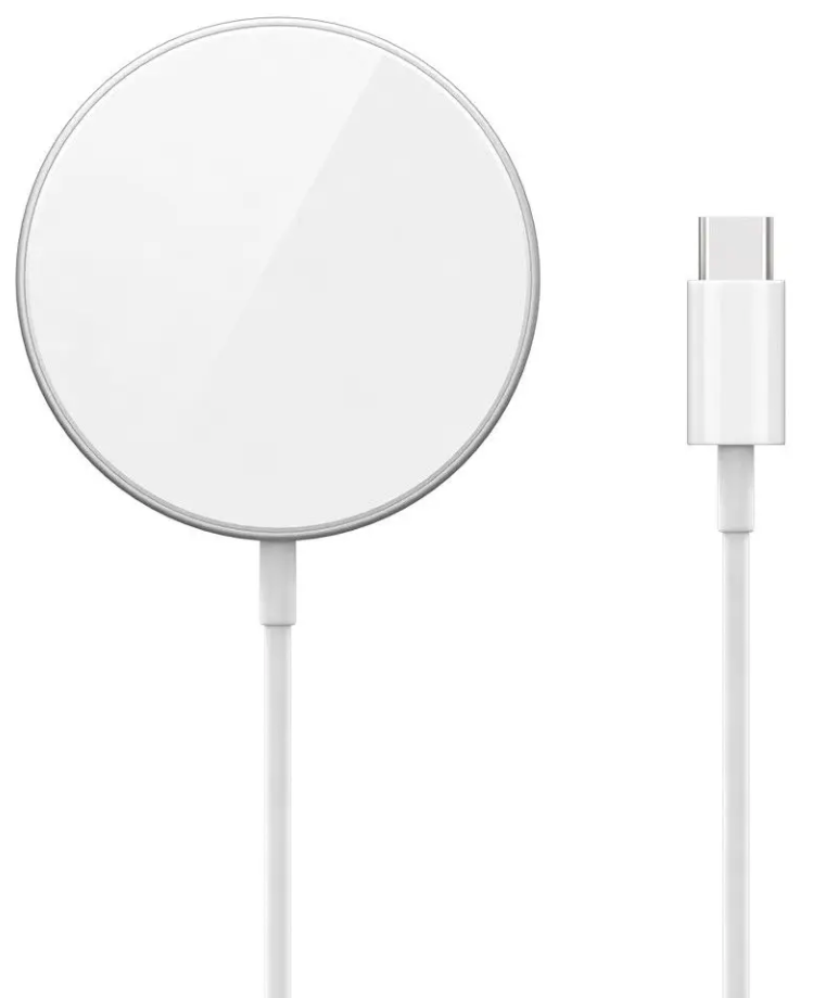 EPICO FAST MAGNETIC WIRELESS CHARGER - silver