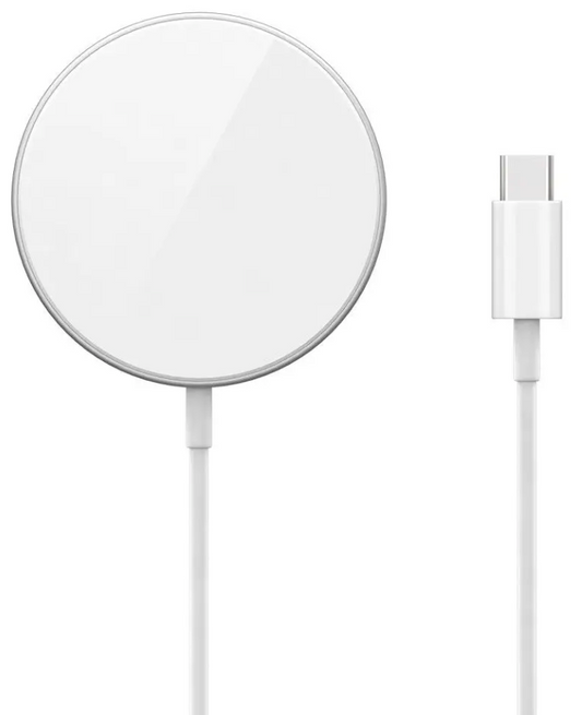 EPICO FAST MAGNETIC WIRELESS CHARGER - silver