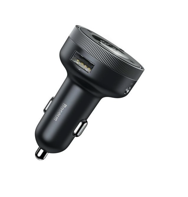 Baseus CCLH-01 Car Transmitter + 2-port Charger