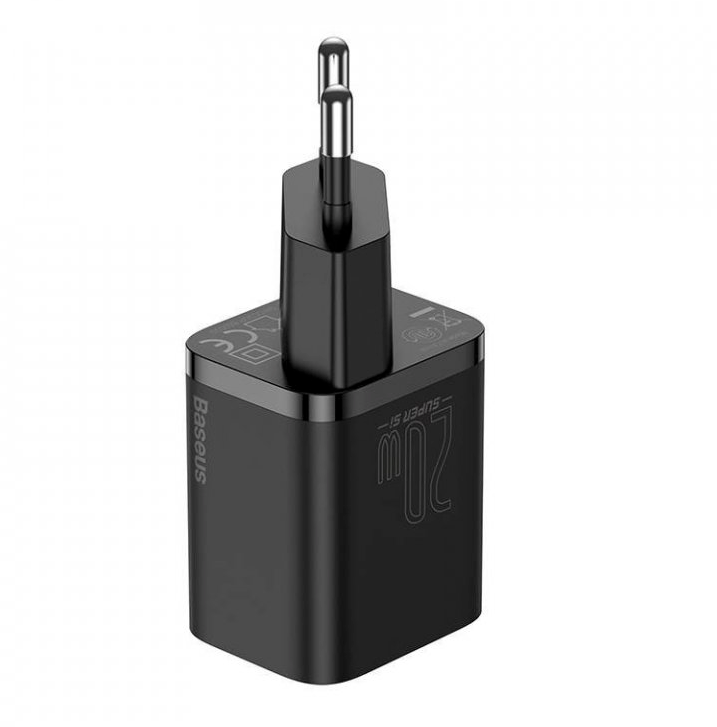 Baseus Super Si Quick Charger 1C 20W - Black