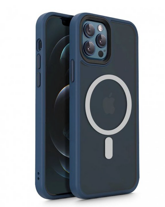 Innocent Dual Armor Pro Magnetic Case iPhone 13 - Navy Blue