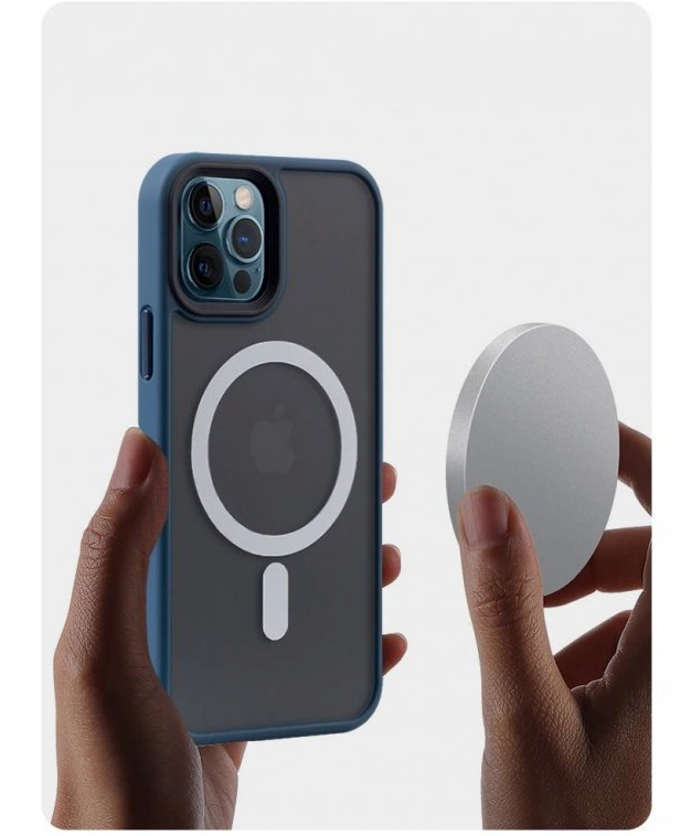 Innocent Dual Armor Pro Magnetic Case iPhone 13 - Navy Blue