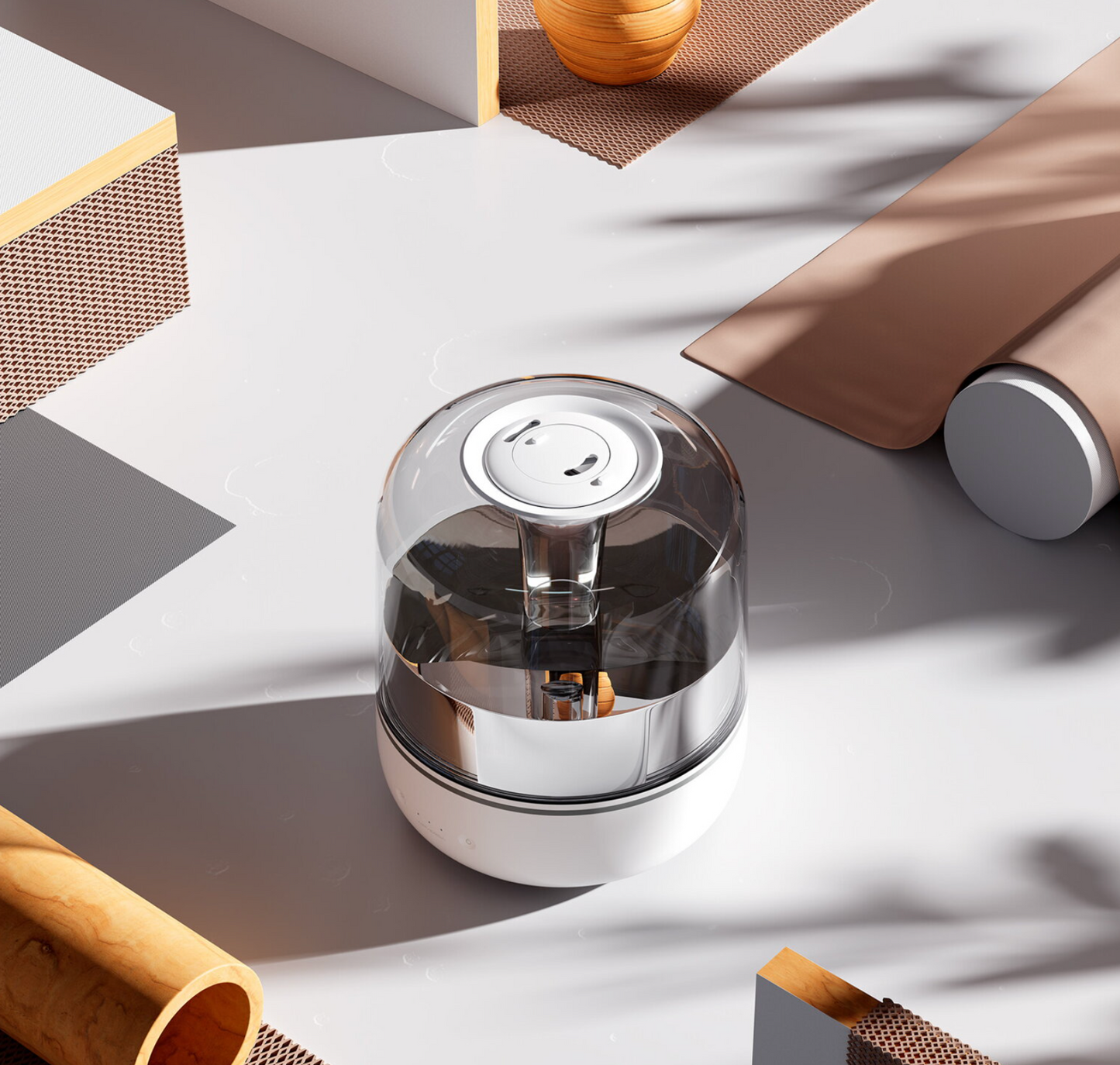Inteligentný zvlhčovač vzduchu AIRVERSA AH1 Pebble Grey