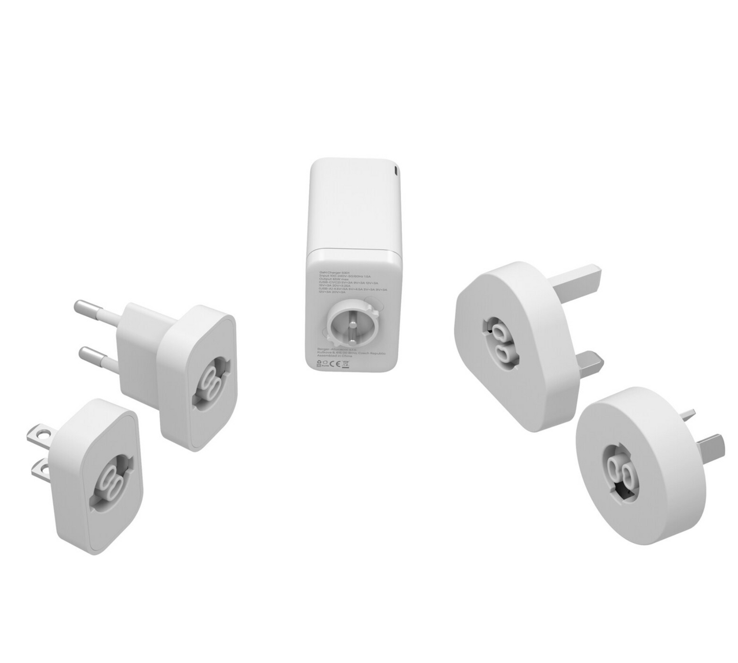 Cubenest Travel PD GaN adaptér 65W S3D1