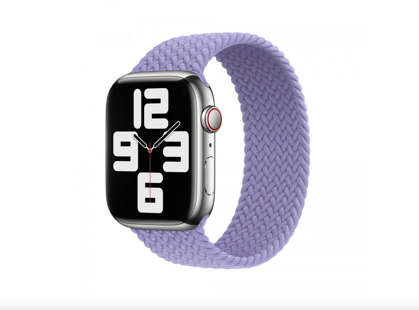 Innocent Braided Solo Loop remienok pre Apple Watch 38/40/40 mm – fialový – M