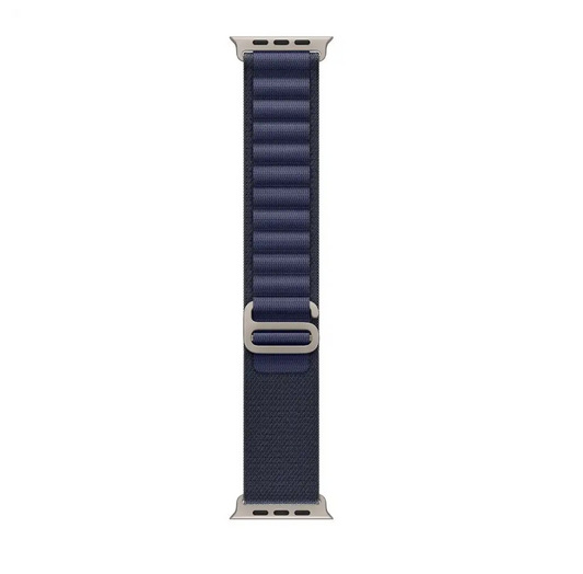 Innocent Alpine Fabric Loop remienok pre Apple Watch Ultra 49mm - Modrá