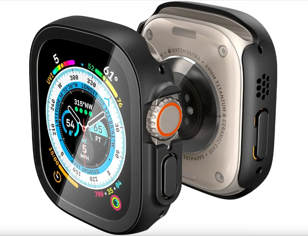 Innocent Adventure ochranné sklíčko pre Apple Watch Ultra 49mm - Čierna