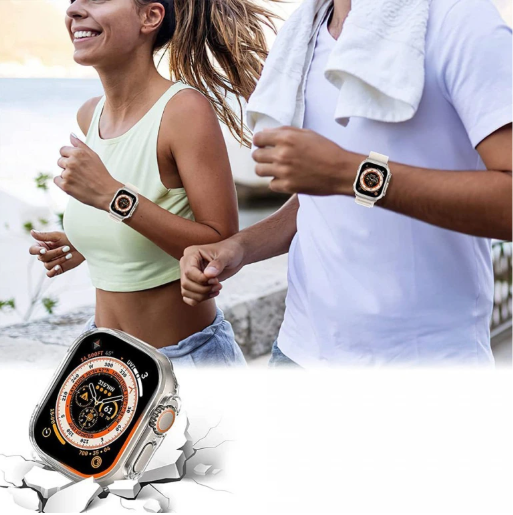 Innocent 360 ochranný obal pre Apple Watch Ultra 49mm Case - Titanium