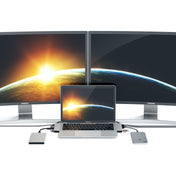 Satechi USB-C Hub s Thunderbolt 3 - strieborný