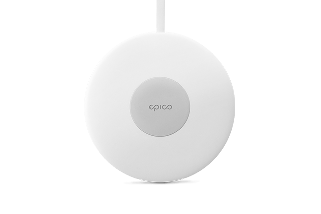 Epico Slim Wireless Pad 10W/7.5W/5W – biela