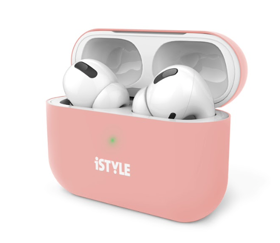 iStyle Silicone Cover Airpods 3 - svetlo ružová