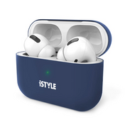 iStyle Silicone Cover Airpods 3 - tmavo modrá