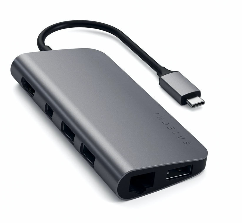 SATECHI Type-C MULTIMEDIA Space Gray