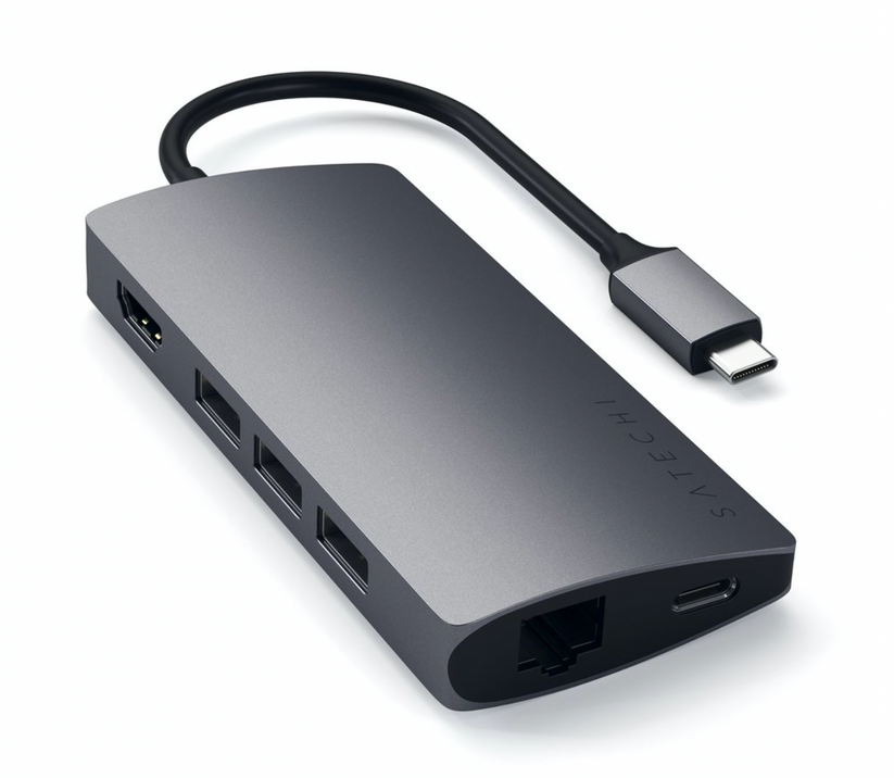 SATECHI Multi Port 4K Adap V2 Space Gray