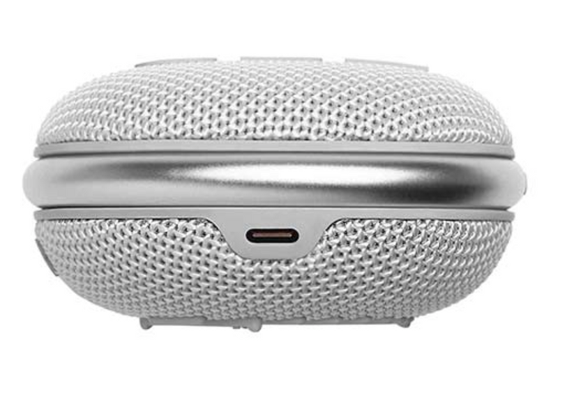 JBL Clip4 - Mini prenosný reproduktor,5W - Biely