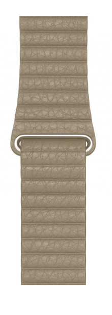 Innocent Kožená slučka remienok pre Apple Watch 42/44/45/49mm - Béžová