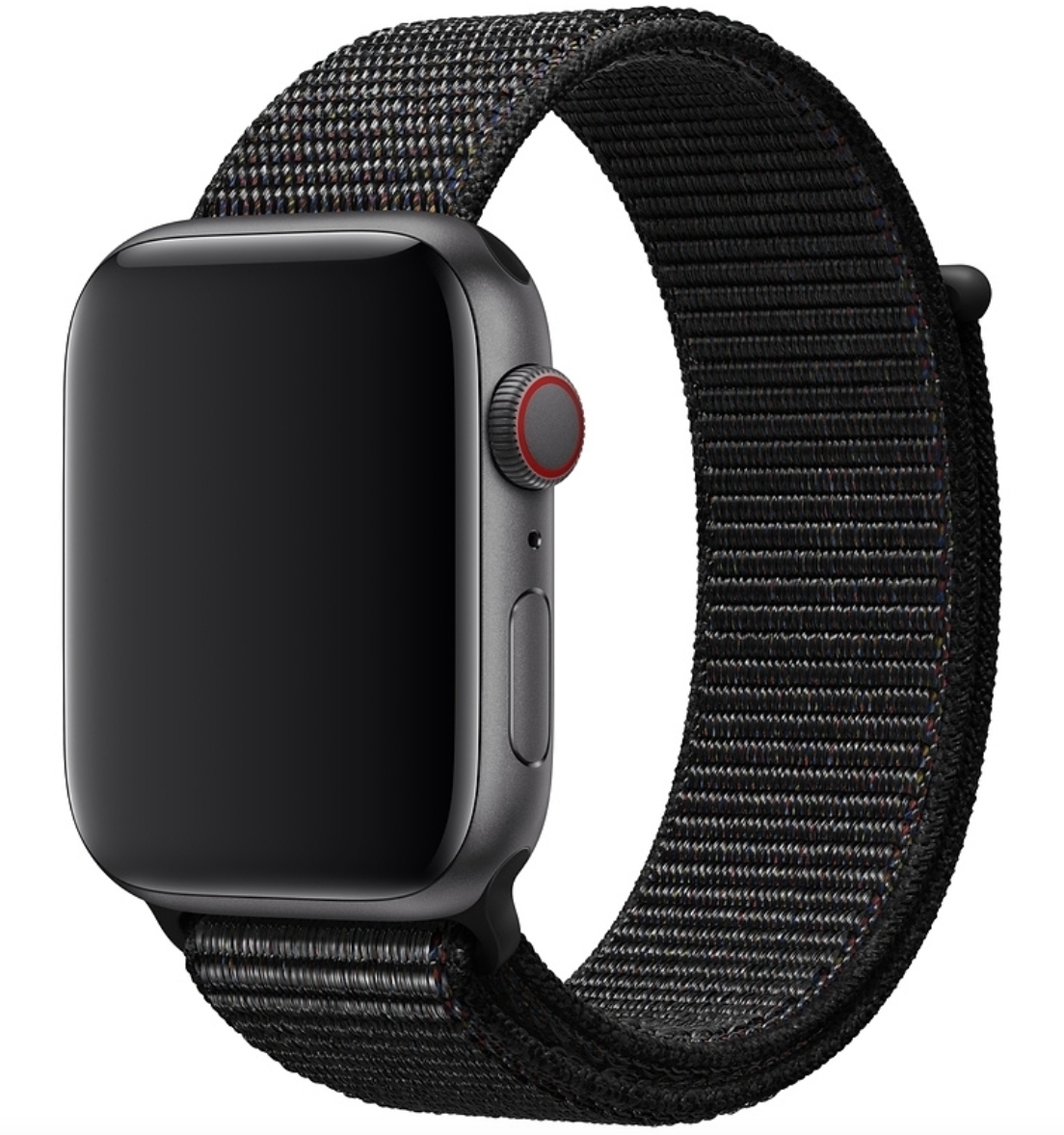 Innocent Fabric Loop Apple Watch Band 42/44mm - Čierny