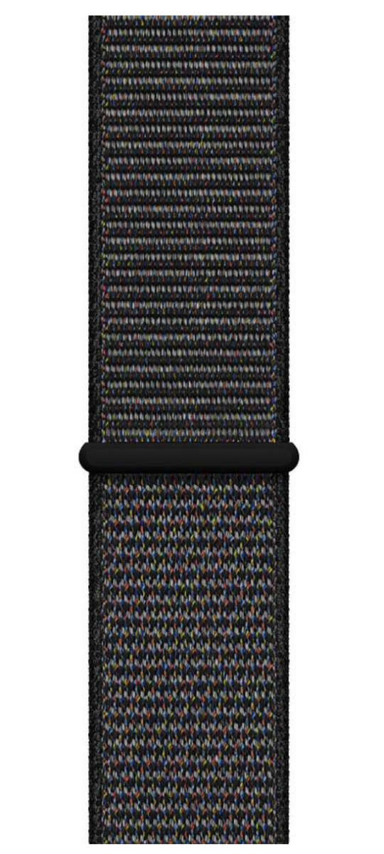 Innocent Fabric Loop Apple Watch Band 42/44mm - Čierny