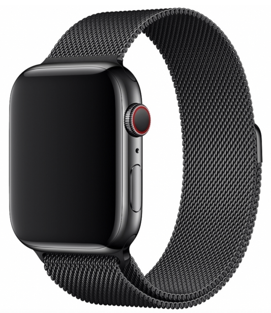 Innocent Steel Loop Apple Watch Band 42/44mm - Čierny
