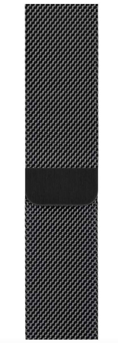 Innocent Steel Loop Apple Watch Band 42/44mm - Čierny