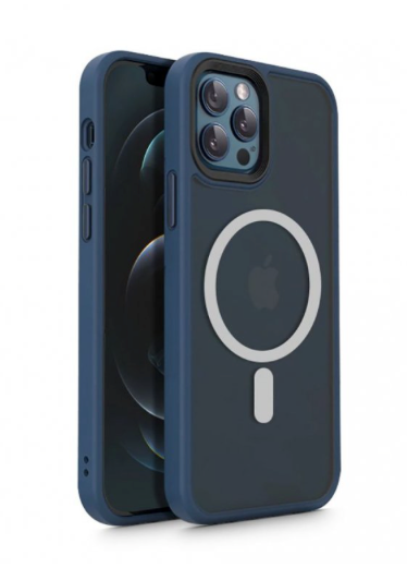 Innocent Dual Armor Pro Magnetic Obal iPhone 12 Pro Max - Navy Blue