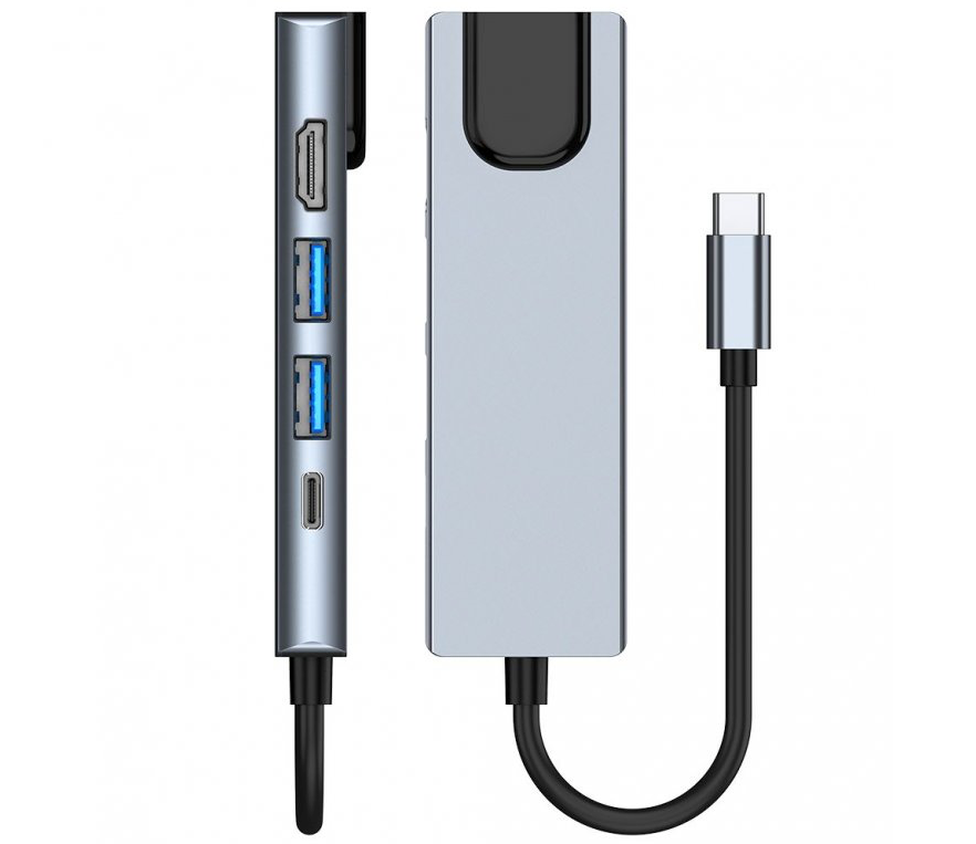 Innocent V3 USB-C Hub to 2x USB 3.0, HDMI, USB-C, RJ45