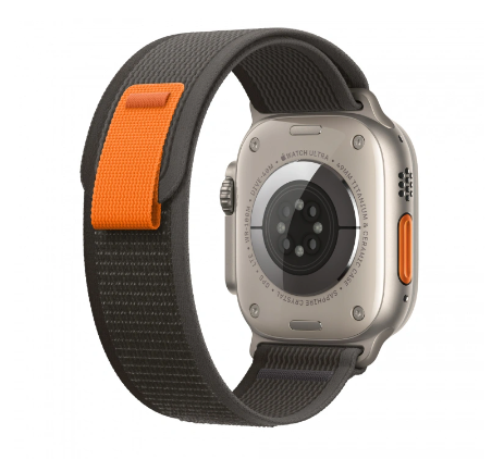 Innocent Trail Fabric Loop remienok pre Apple Watch Ultra 49 mm - Čierna/šedá