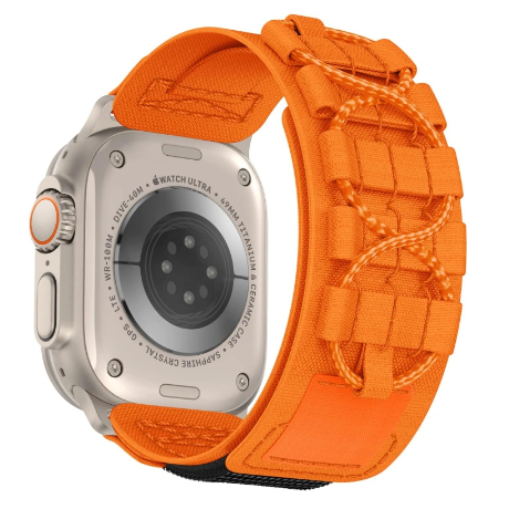 Innocent Tactix remienok pre Apple Watch 49mm - Oranžová