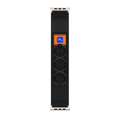 Innocent Tactix remienok pre Apple Watch 49mm - Čierna