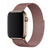 Innocent Steel Loop remienok pre Apple Watch 42/44/45/49 mm - Ružovo zlatá