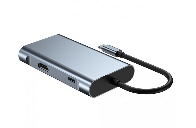 Innocent V6 USB-C Hub to 3x USB 3.0, HDMI, USB-C, VGA, LAN RJ45