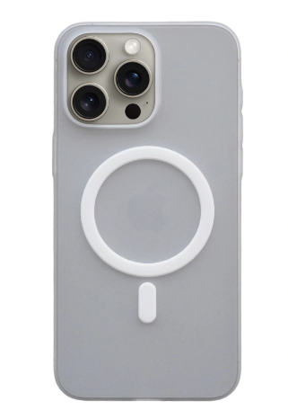Innocent Minimálne Magnetické púzdro pre iPhone 15 Pro Max - Titánovo Sivá