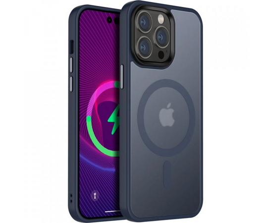 Innocent Dual Armor Pro Magnetické púzdro pre iPhone 15 Pro - Atramentová modrá