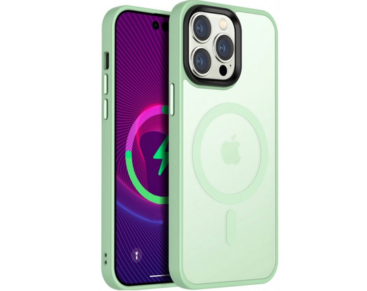 Innocent Dual Armor Pro Magnetické púzdro pre iPhone 14 Plus - Mentolovo zelená