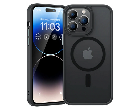 Innocent Dual Armor Pro Magnetické púzdro pre iPhone 15 Pro - Čierna