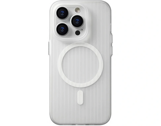 Innocent Suit Magnetické púzdro pre iPhone 15 Pro - Lesklá číra