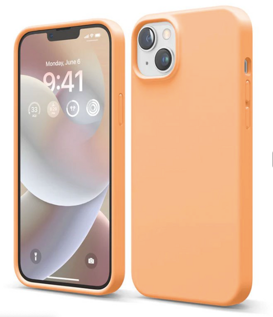 Elago Soft Silicone Case for iPhone 13 Orange