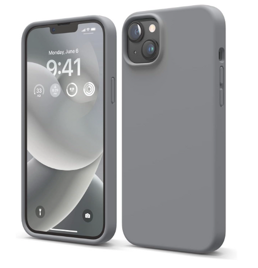 Elago Soft Silicone Case for iPhone 13 Dark Grey