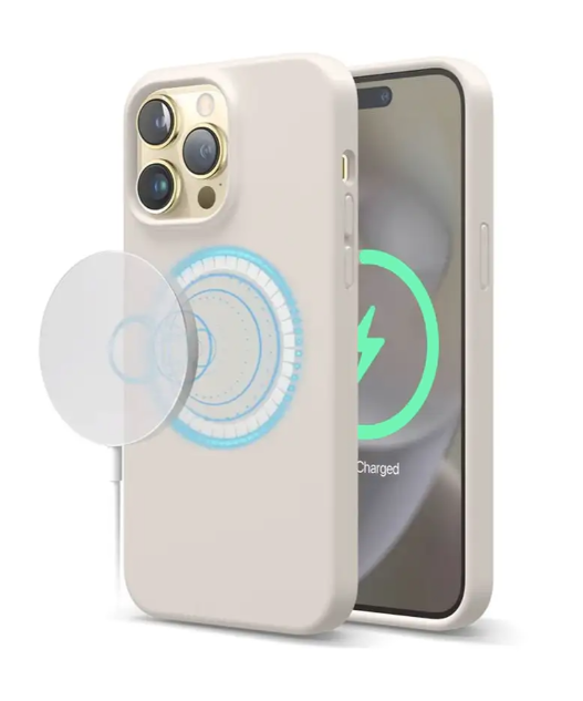 Elago Magsafe Silicone Case for iPhone 14 Pro Max Stone