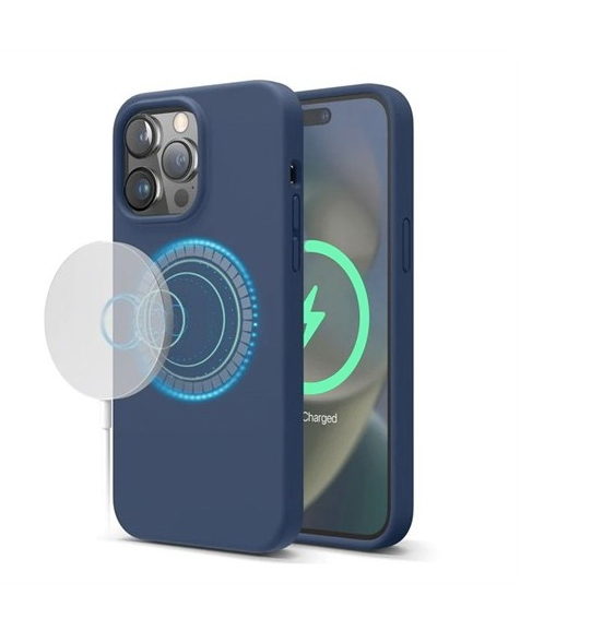 Elago Magsafe Silicone Case for iPhone 14 Plus Jean Indigo