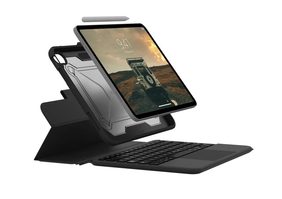 UAG Rugged Bluetooth Keyboard with Trackpad iPad 10.9" UK English