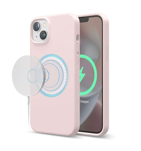 Elago Premium Silicone Case with MagSafe iPhone 12 mini Lovely Pink
